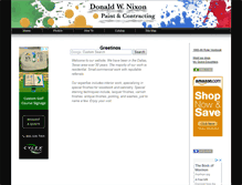 Tablet Screenshot of dwnixon.com